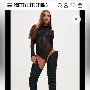 Skeleton Mesh Bodysuit
